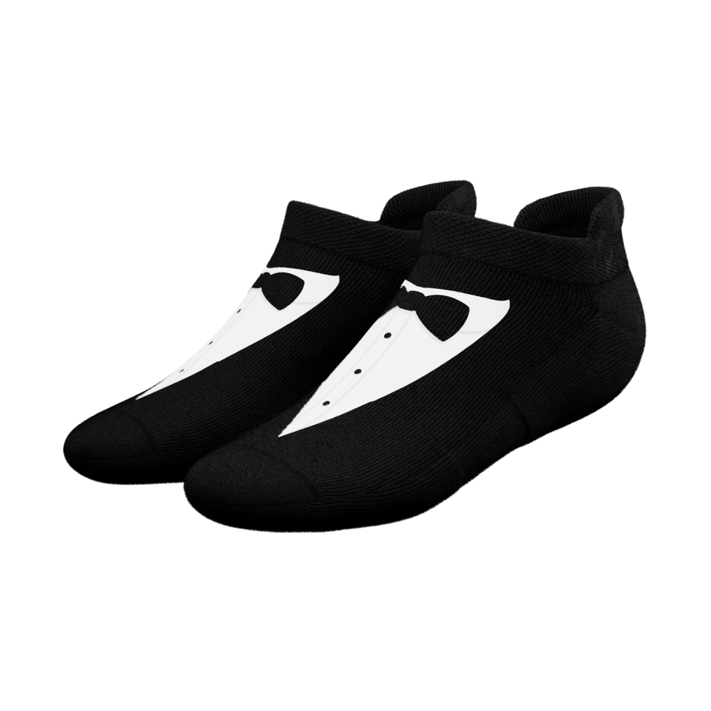 The 009 | Tuxedo Heel Hammock™ Ankle Socks