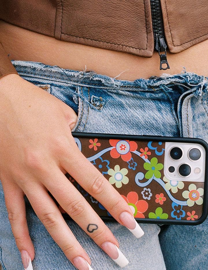 Far Out Floral iPhone Case