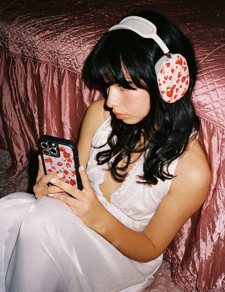 Strawberry Fields Airpod Max Case