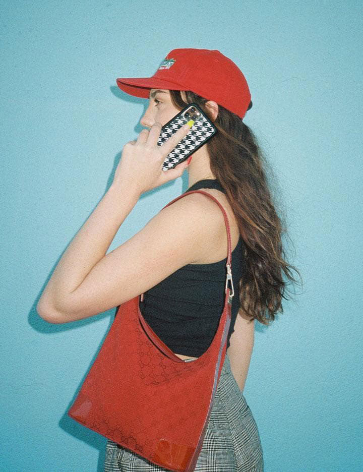 Houndstooth iPhone Case