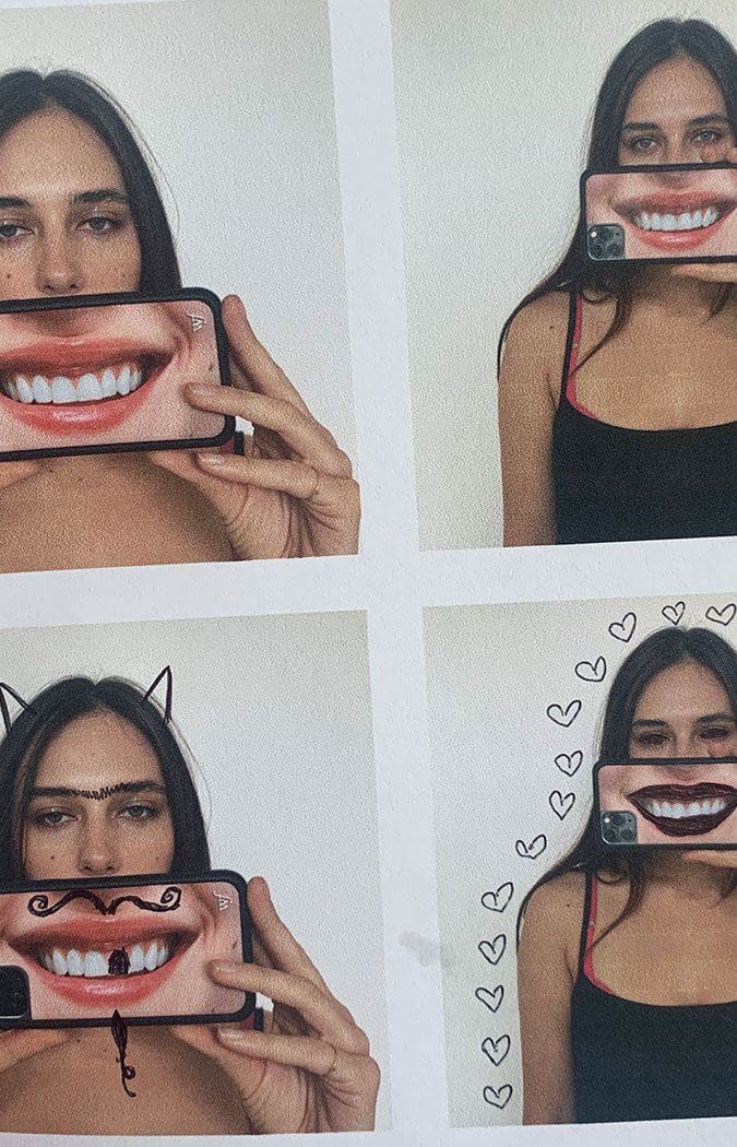 Devon Lee Smile iPhone Case