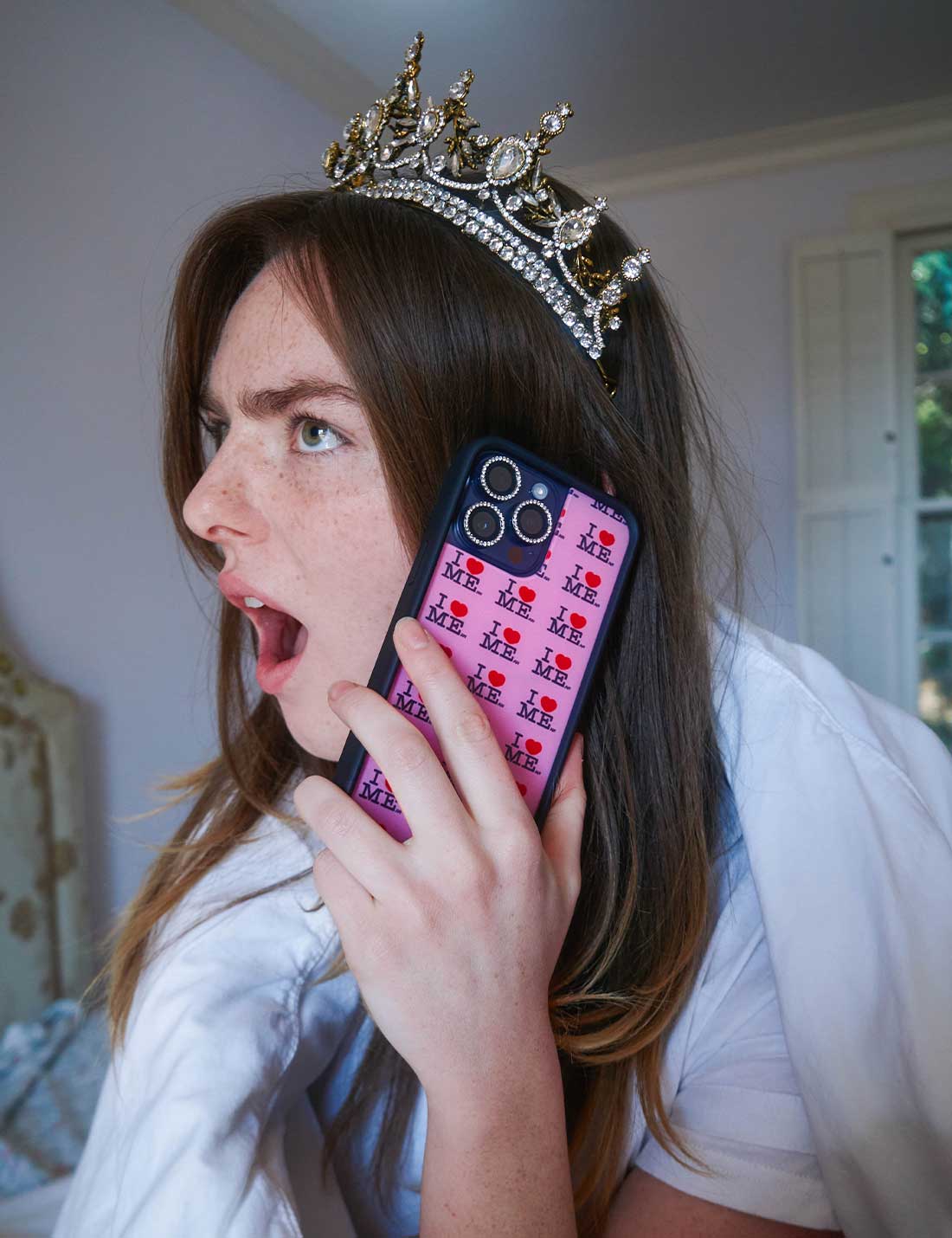 I Heart Me | Pink iPhone Case