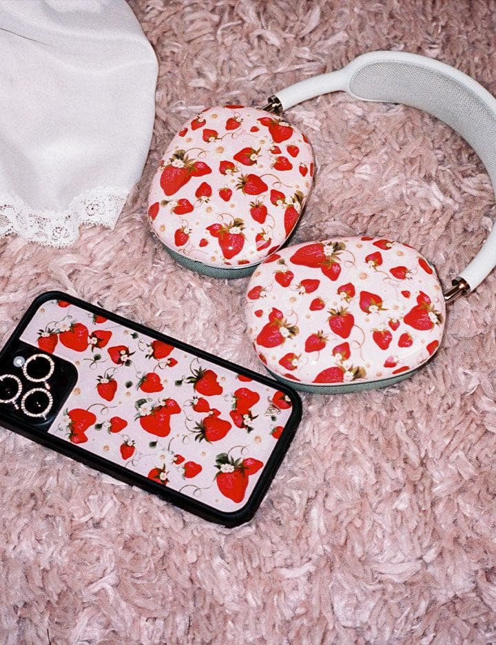 Strawberry Fields Airpod Max Case
