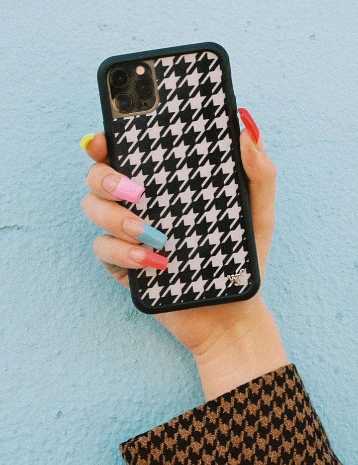 Houndstooth iPhone Case