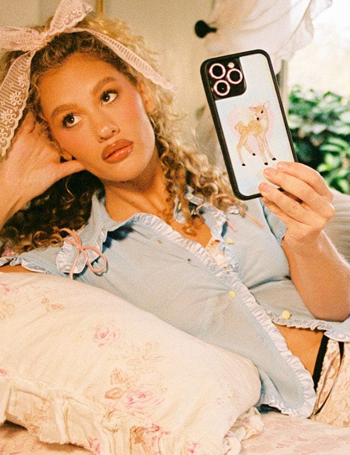 Fawn Angel iPhone Case