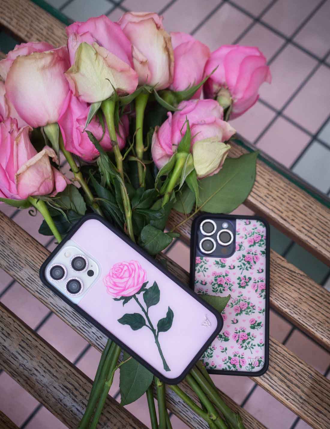 Pink Rose iPhone Case