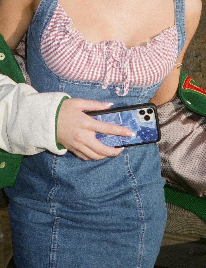 Vintage Denim iPhone Case