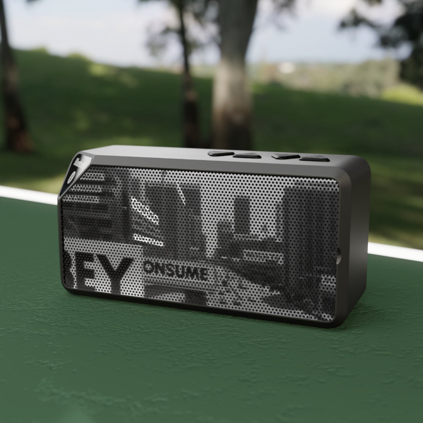 Jabba Bluetooth Speaker - "Obey and Consume"