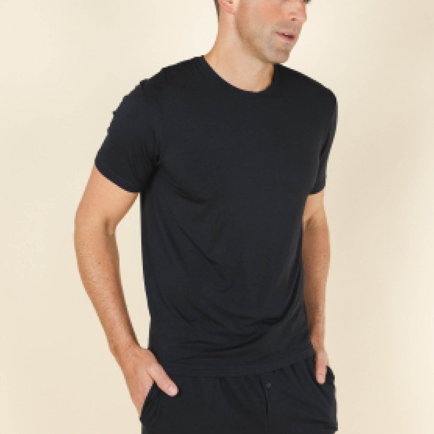 The Threat Level Midnight | Black SleepDeep™ Men’s Pajama Shirt