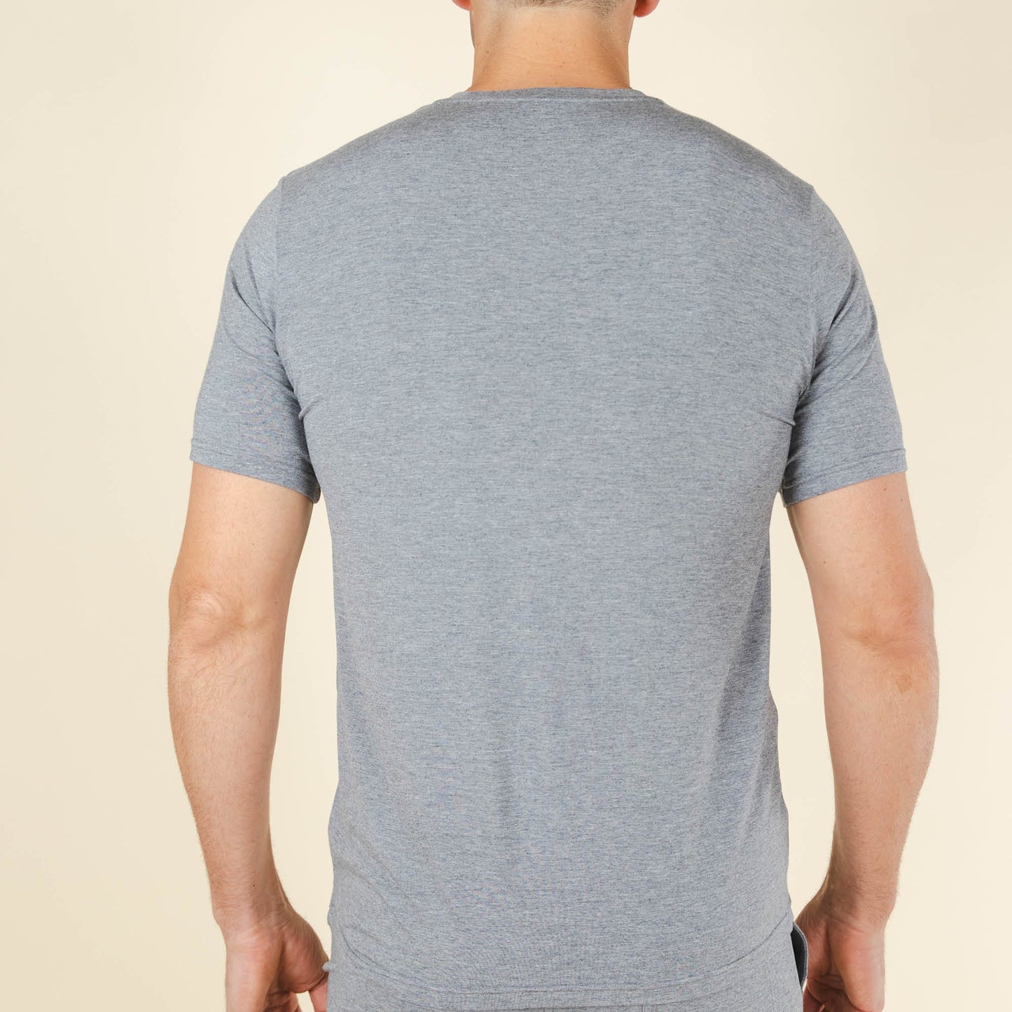 The Rock Solid | Mild Grey SleepDeep™ Men’s Pajama Shirt