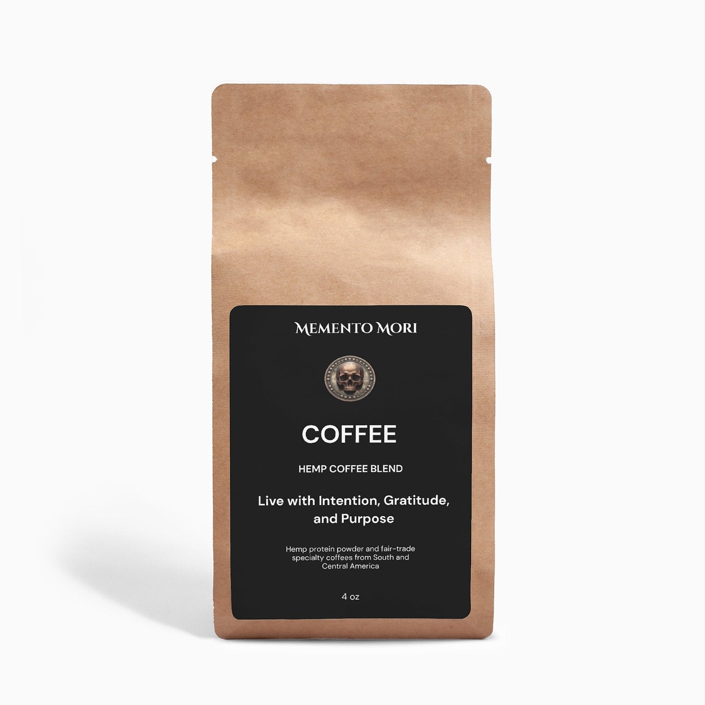 Hemp Coffee Blend - Medium Roast 4 oz