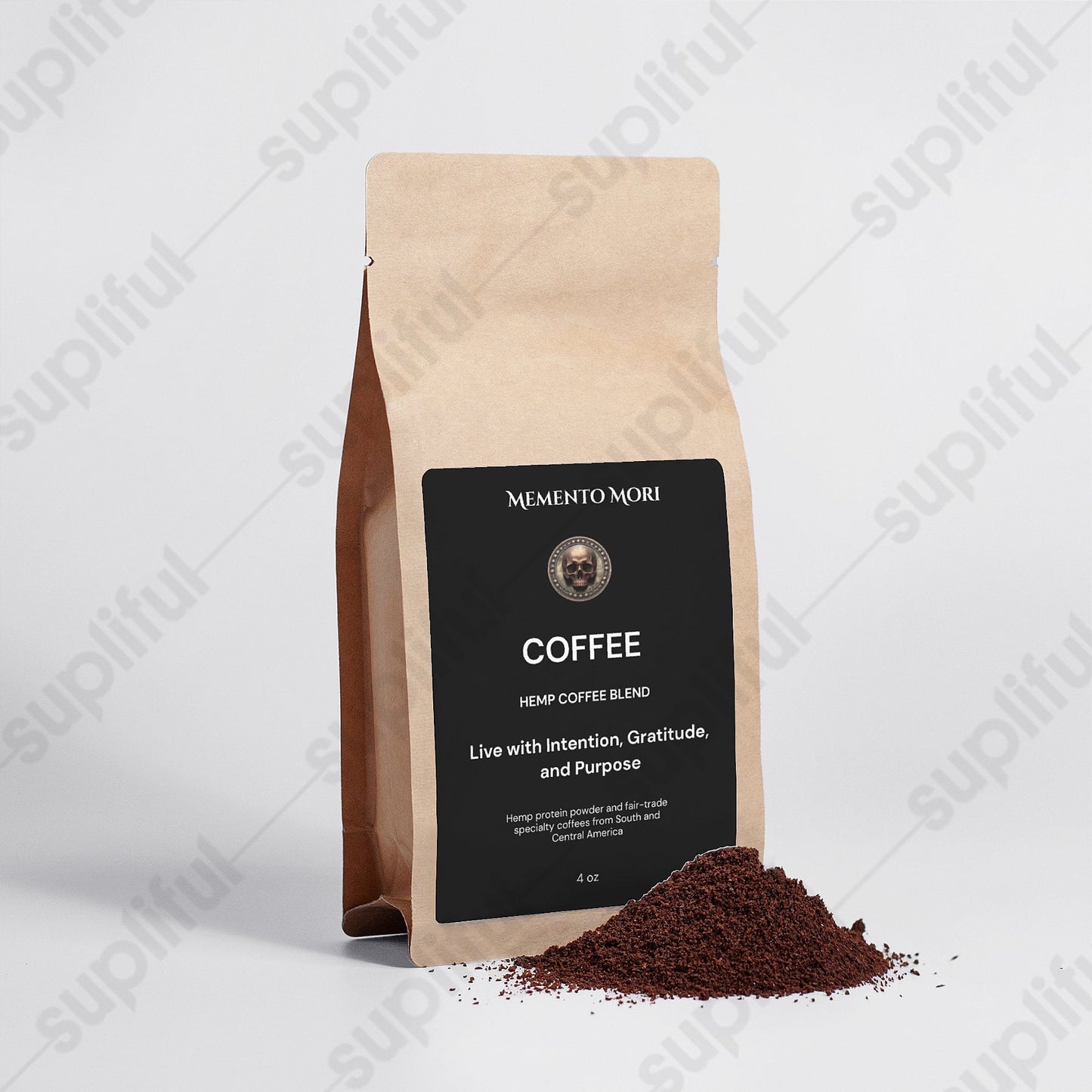 Hemp Coffee Blend - Medium Roast 4 oz