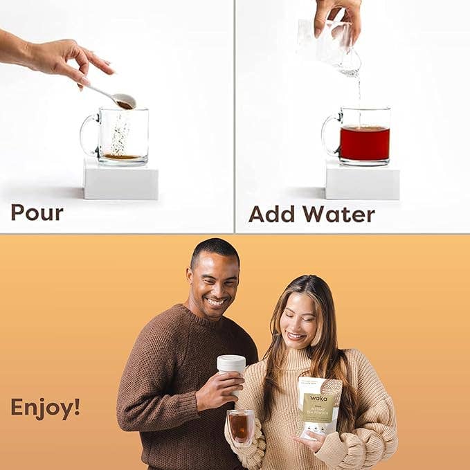 Classic Black Unsweetened Instant Tea Powder 4.5 oz Bag