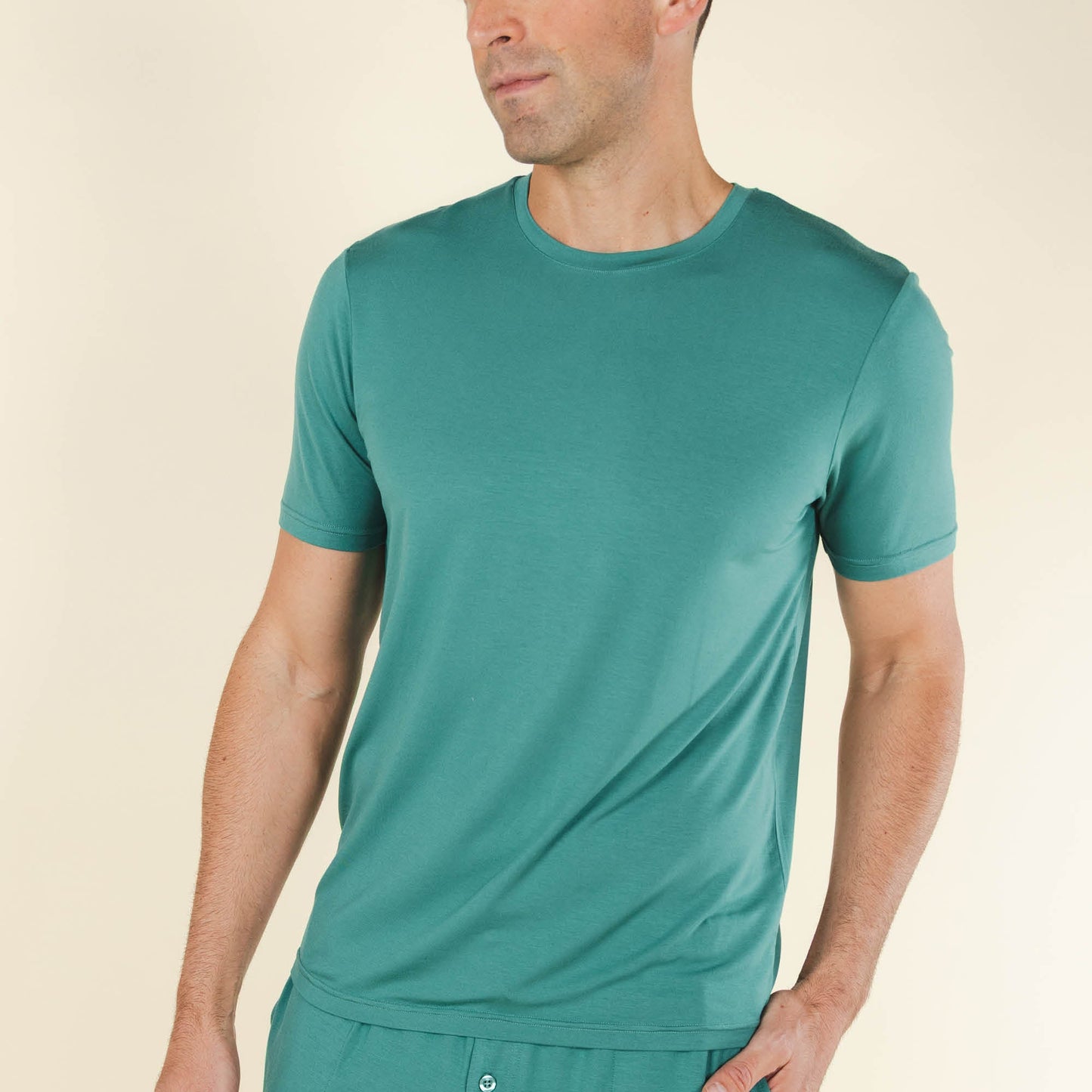 The Curacao | Teal SleepDeep™ Men’s Pajama Shirt