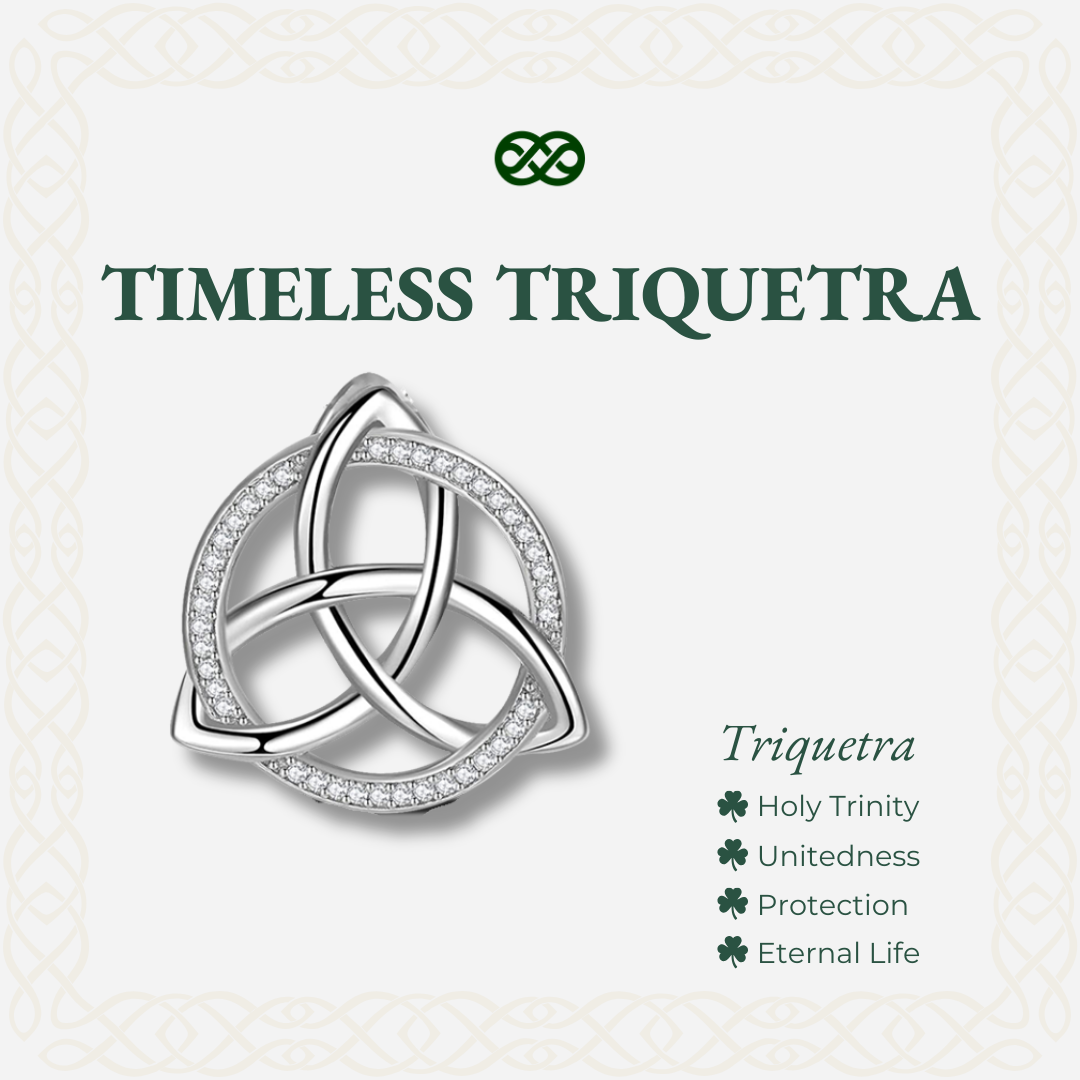 Timeless Triquetra™ 18K White Gold Pendant