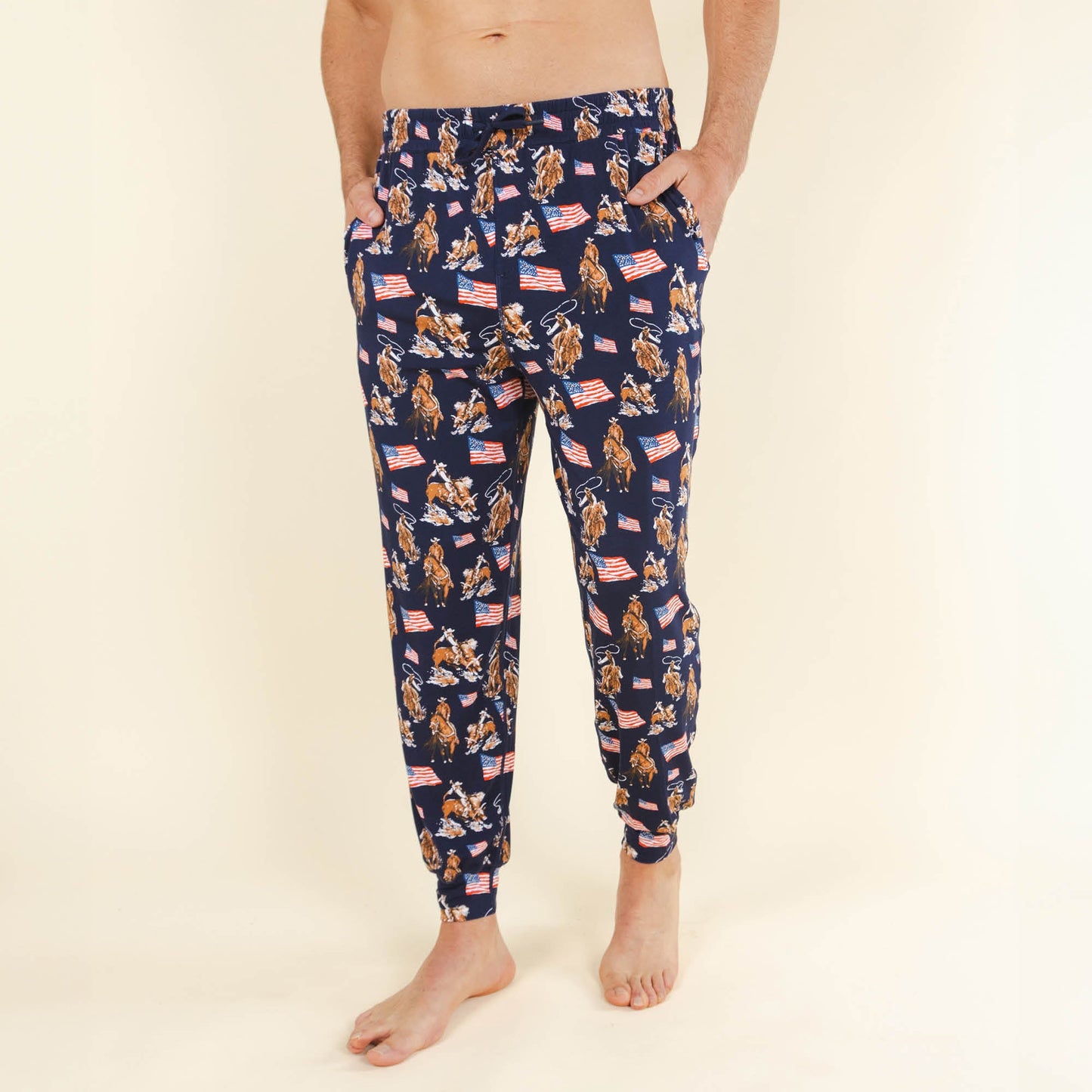 The Bootstraps & Chaps | Americana Cowboy SleepDeep™ Men’s Pajama Joggers