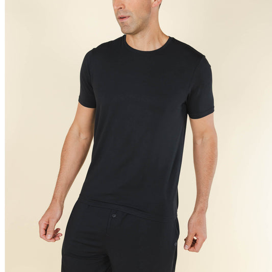 The Threat Level Midnight | Black SleepDeep™ Men’s Pajama Shirt