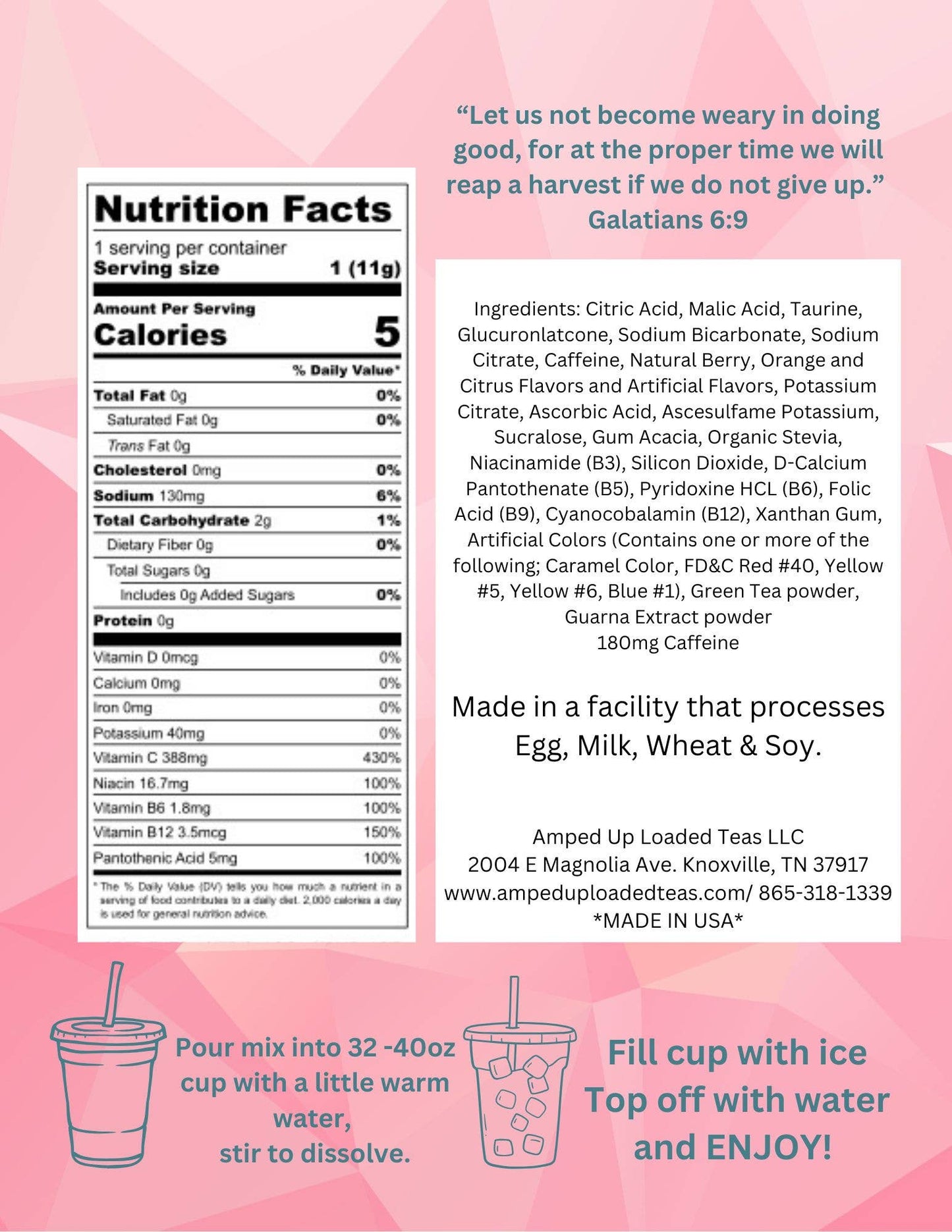 Sea Breeze Loaded Tea