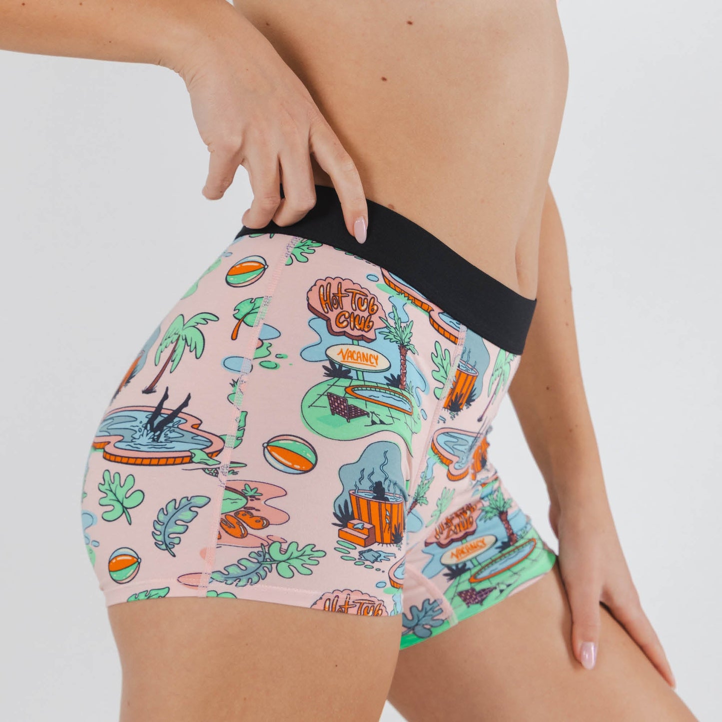The Motel Hotel | Palm Springs Tropical Women’s Boxers