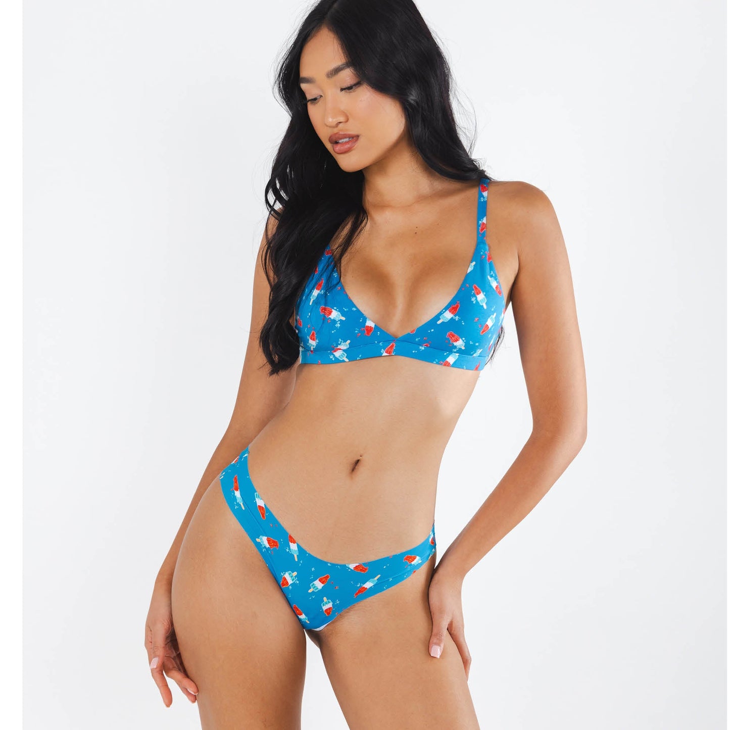 The Popsicle Stick | USA Popsicle Seamless Thong