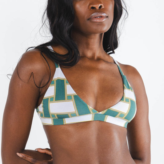 The Lawn Chair | Vintage Webbed Boob Hammock™ Triangle Bralette