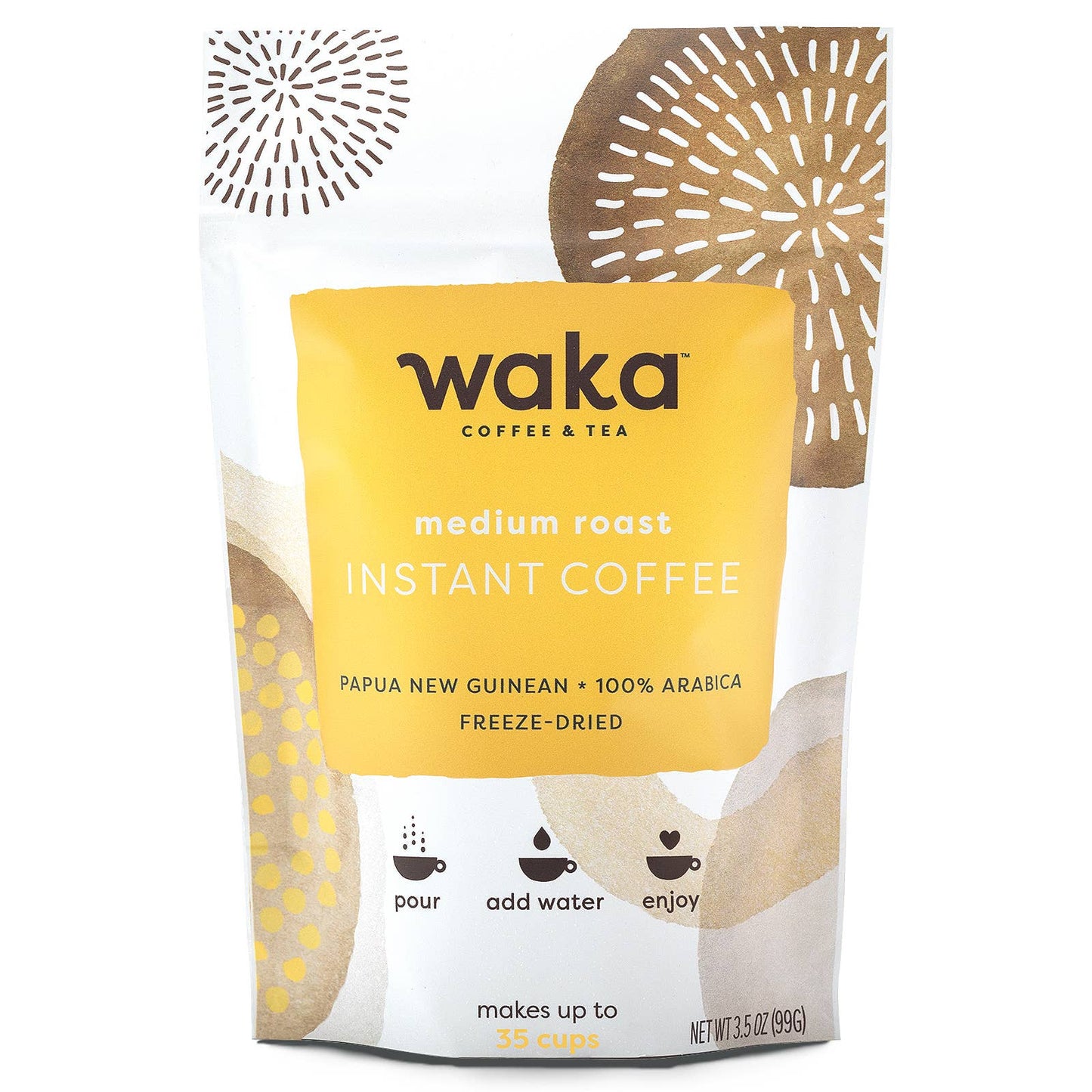 Medium-Strong Papua New Guinean Instant Coffee 3.5 oz Bag