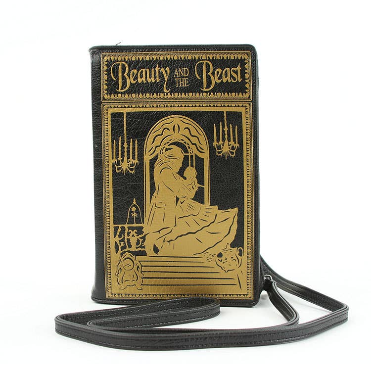 Beauty and The Beast Book Clutch Bag