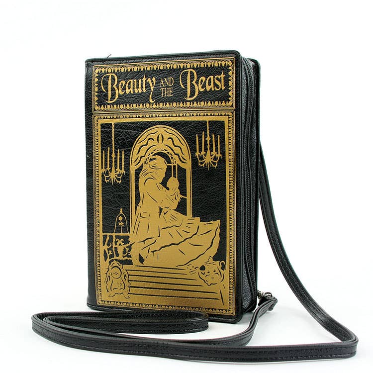 Beauty and The Beast Book Clutch Bag