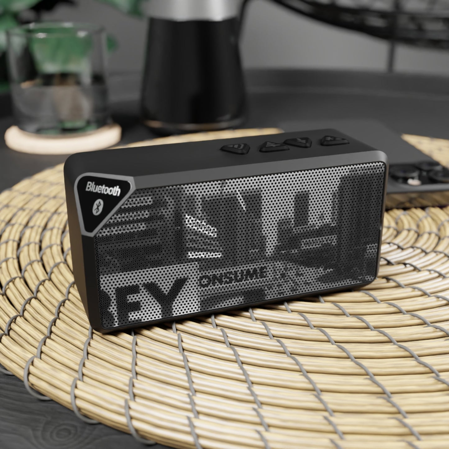 Jabba Bluetooth Speaker - "Obey and Consume"