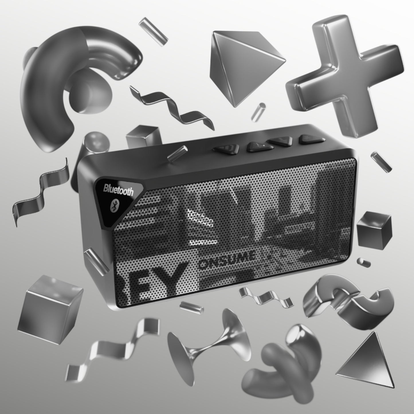 Jabba Bluetooth Speaker - "Obey and Consume"