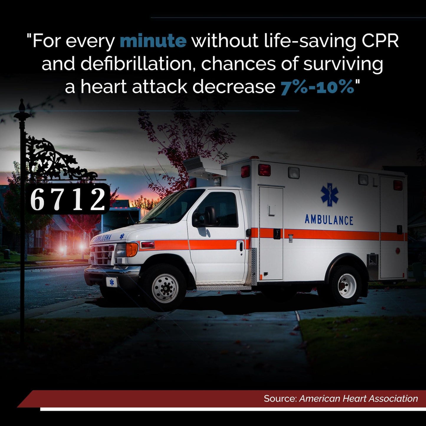 Oak Double Sided Reflective Lawn Address Sign