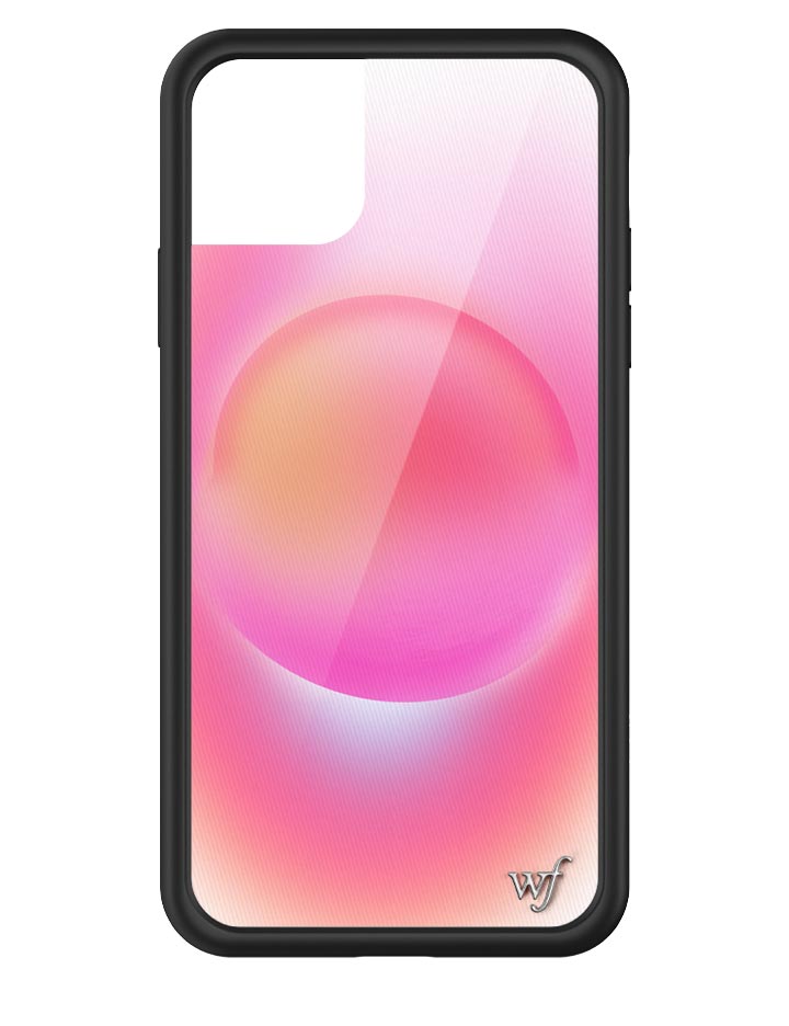 Hot Pink Aura iPhone Case