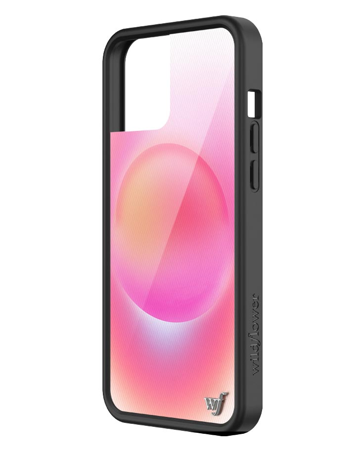 Hot Pink Aura iPhone Case