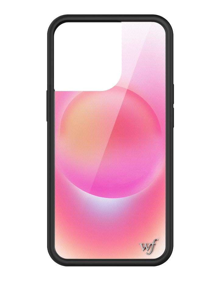 Hot Pink Aura iPhone Case