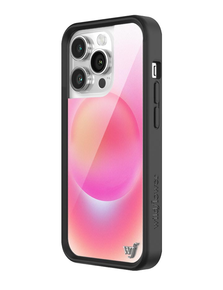 Hot Pink Aura iPhone Case