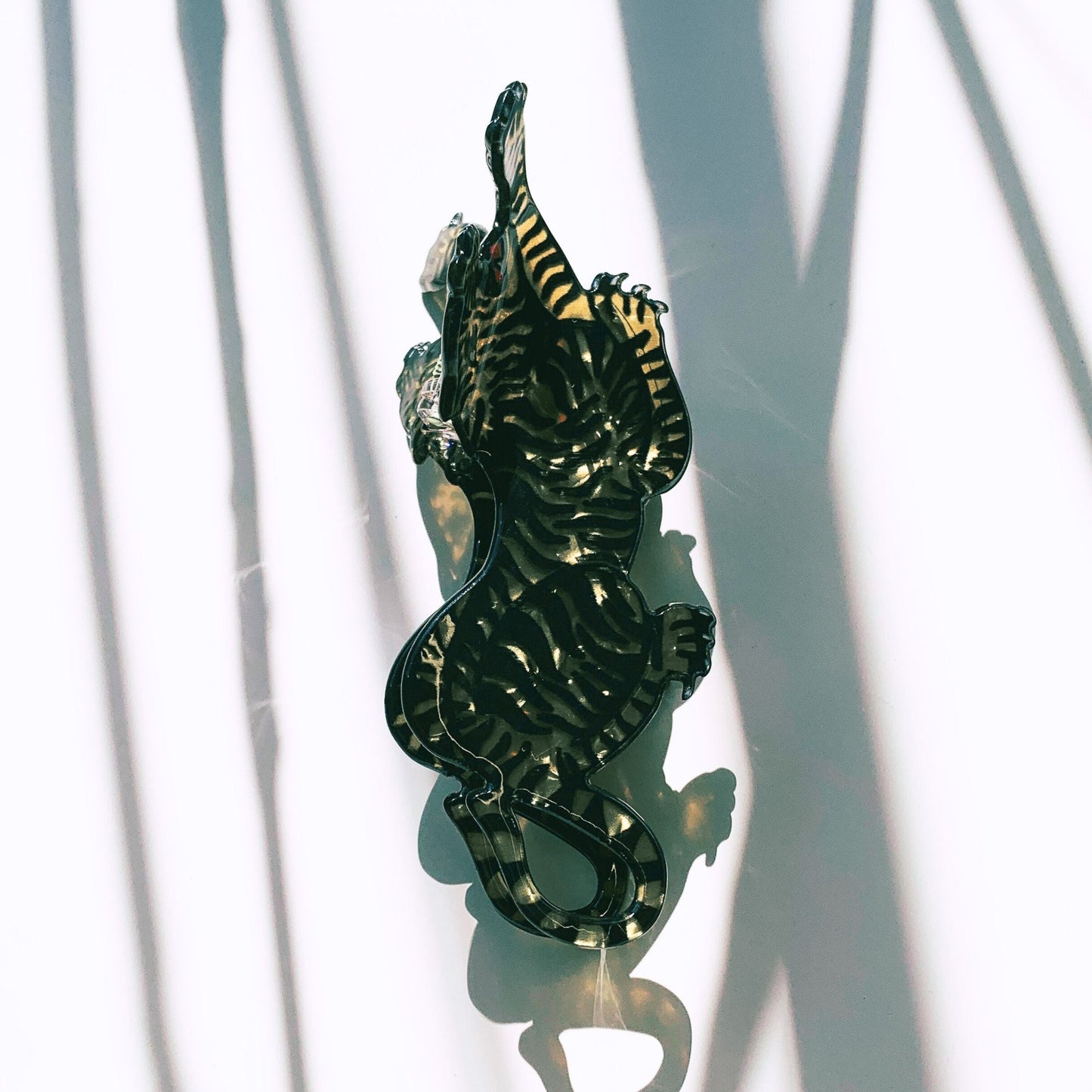 "Attack" Style Tiger Hair Clip