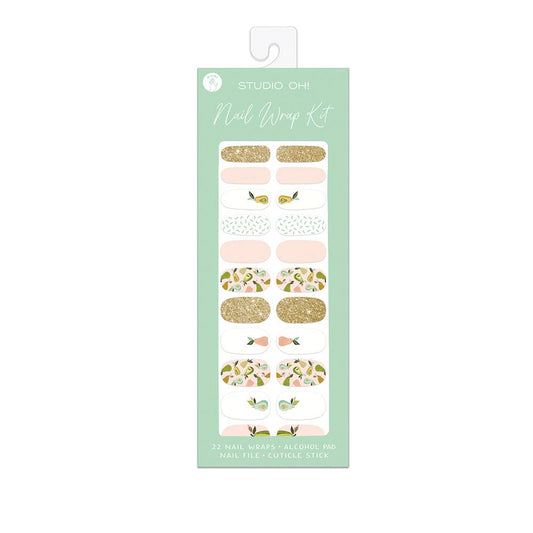 Au Pears Nail Wrap Kit | Nail Care Arts Tools Accessories | On-the-go Travel Kit