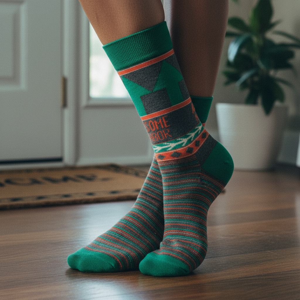 Awesome Neighbor Socks | Unisex Funny Gift Socks | Gift for Her
