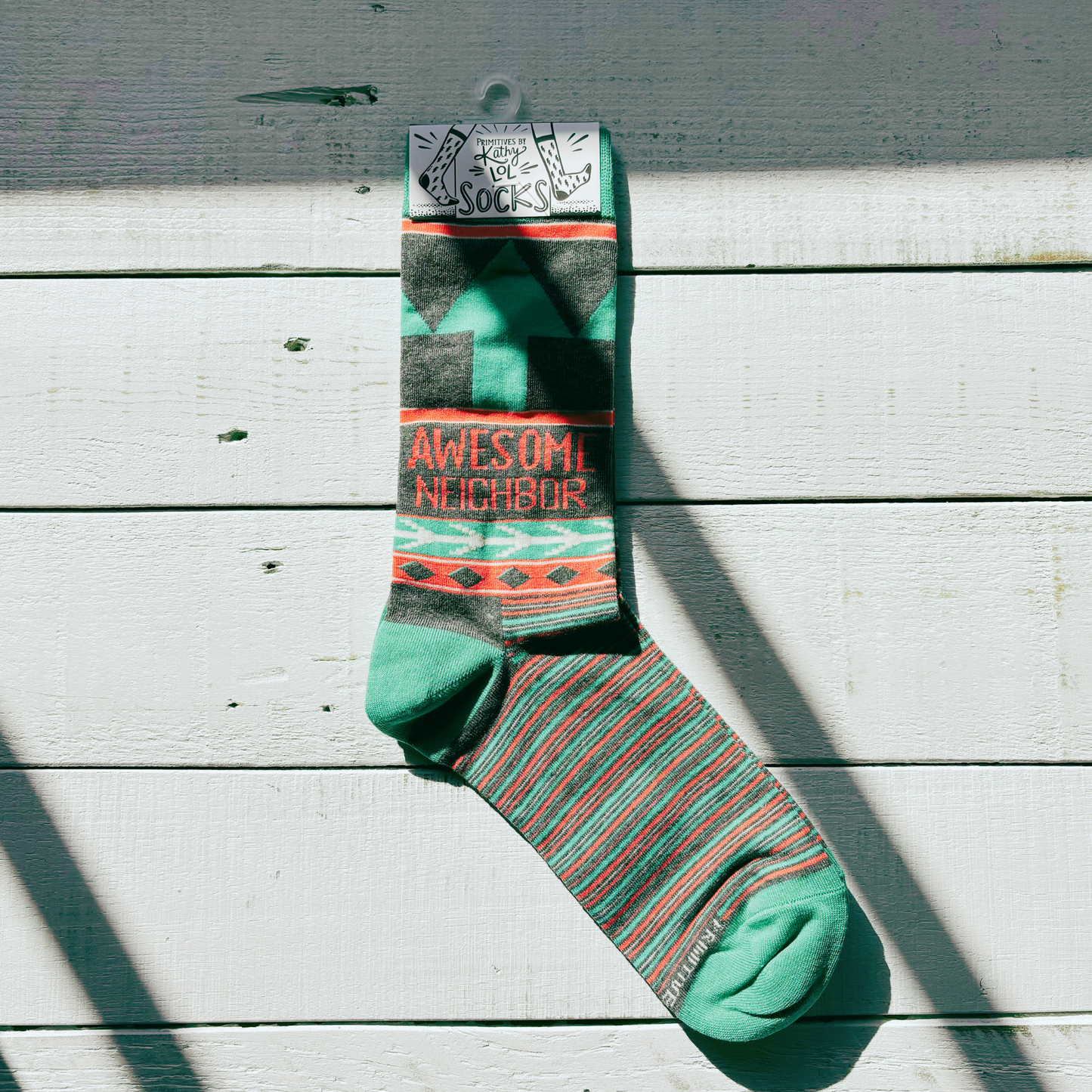 Awesome Neighbor Socks | Unisex Funny Gift Socks | Gift for Her