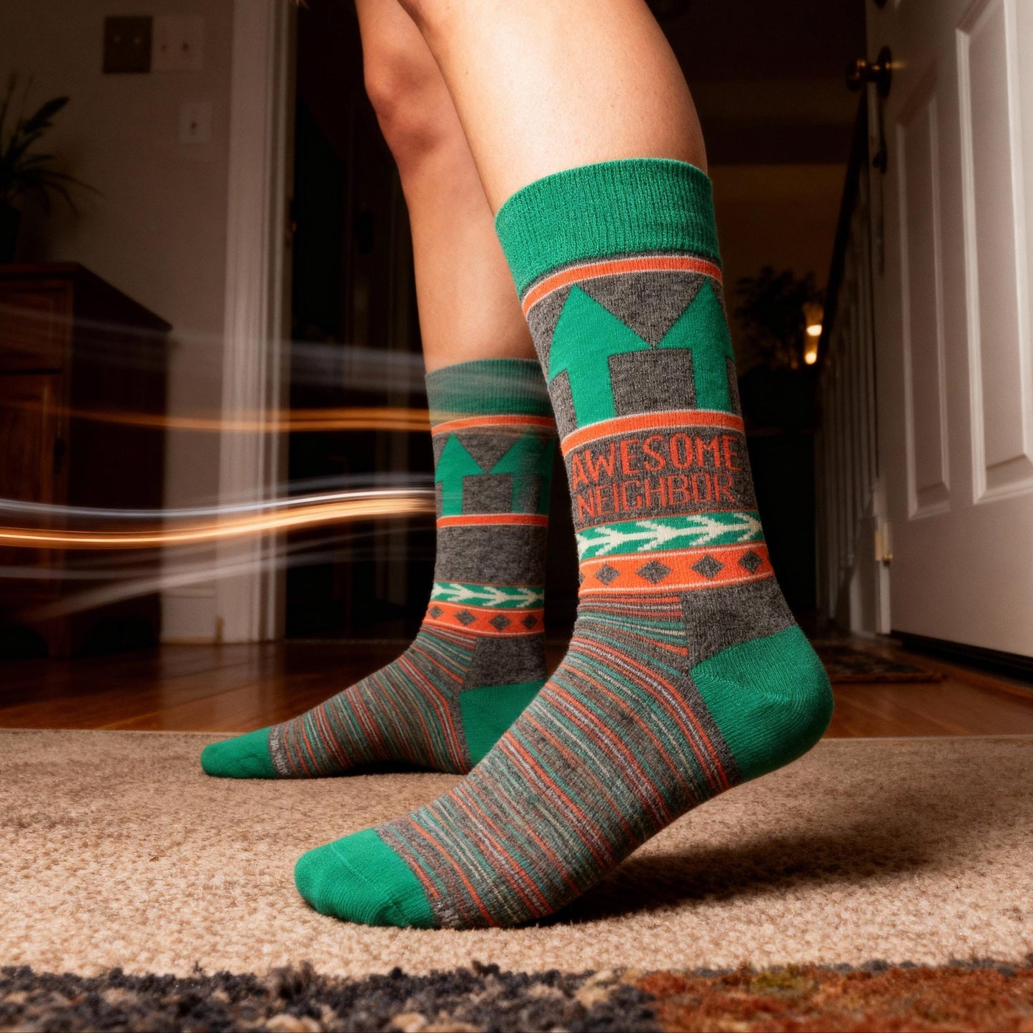 Awesome Neighbor Socks | Unisex Funny Gift Socks | Gift for Her