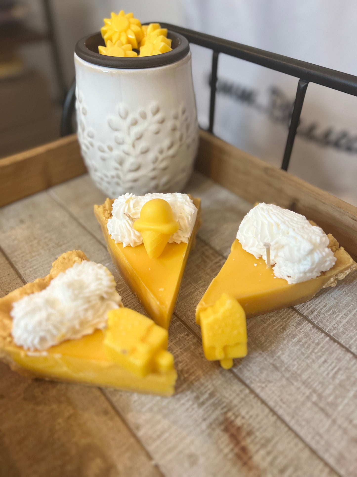 Pie Candle Slices