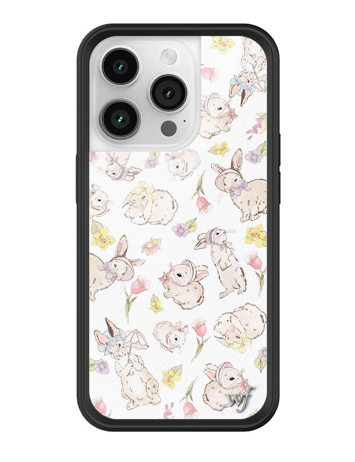 Bunnies in Bonnets iPhone Case