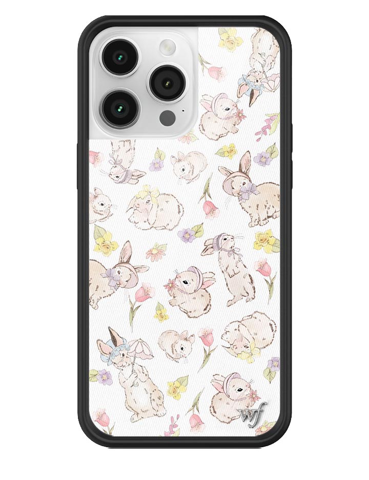 Bunnies in Bonnets iPhone Case