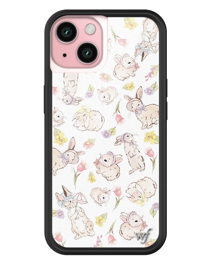 Bunnies in Bonnets iPhone Case