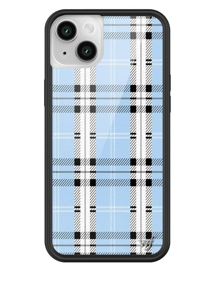 Plaid | Blue iPhone Case