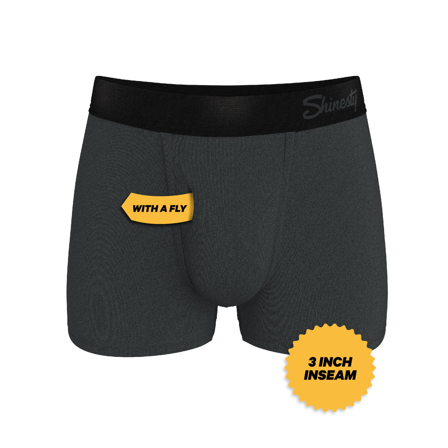 The Basalt | Heather Charcoal Ball Hammock® Pouch Trunks Underwear