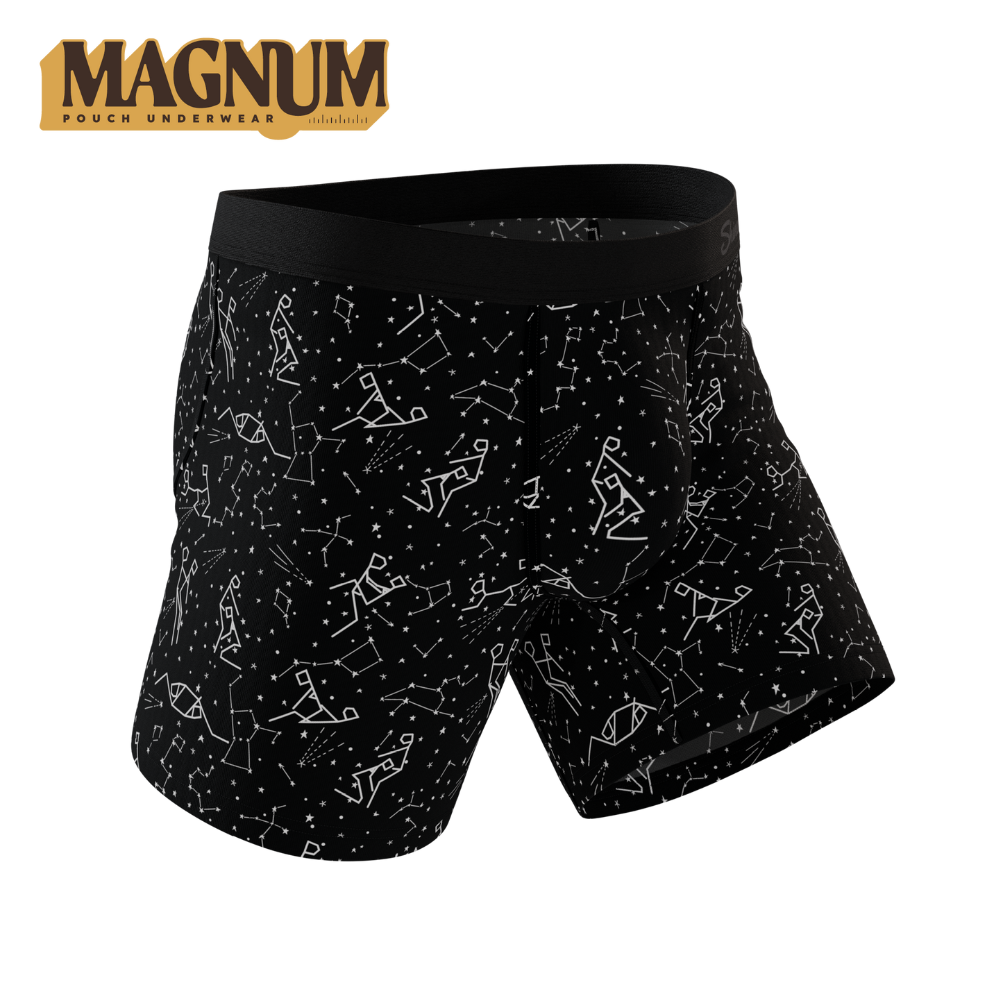 The Big Bang | Glow In The Dark Constellation Ball Hammock® Magnum Big Pouch Underwear