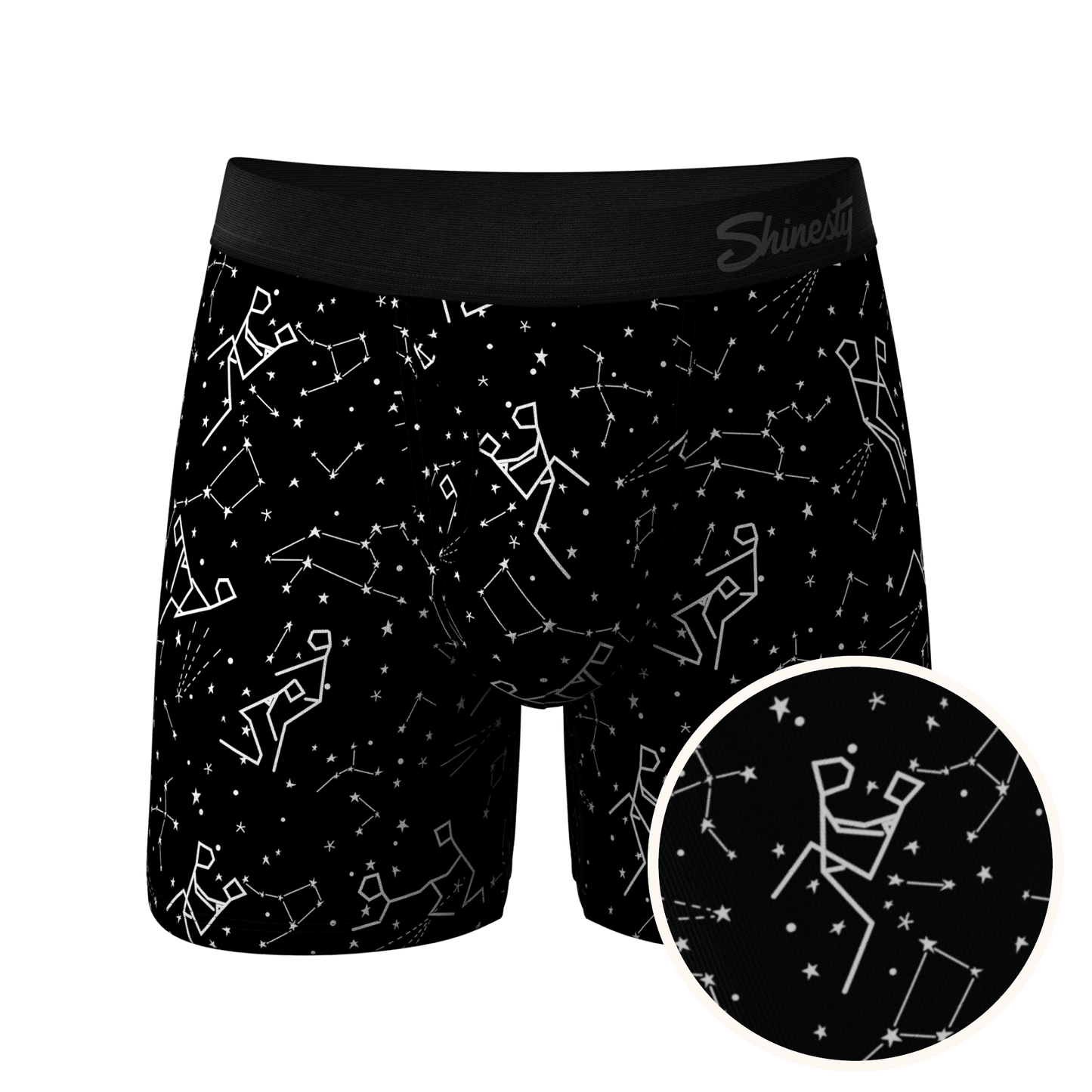 The Big Bang | Glow In The Dark Constellation Ball Hammock® Magnum Big Pouch Underwear
