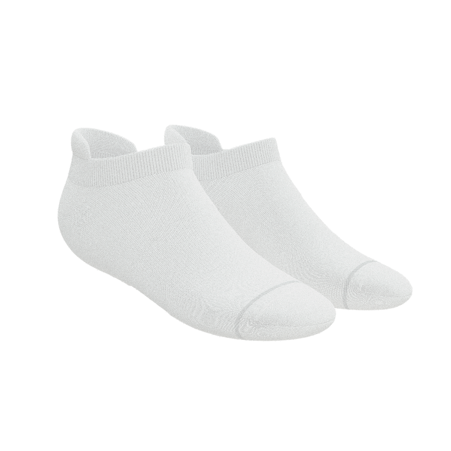 The Blizzard | Plain White Heel Hammock™ Ankle Socks