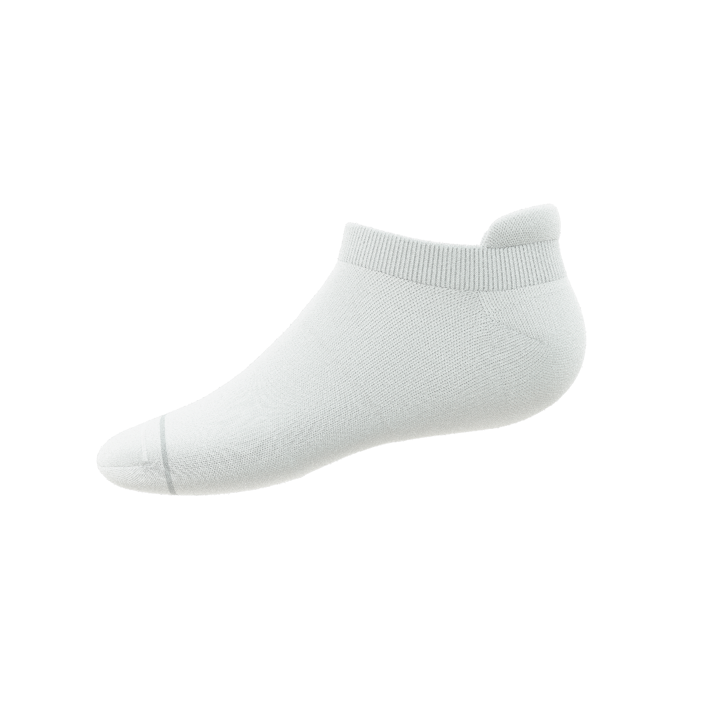 The Blizzard | Plain White Heel Hammock™ Ankle Socks